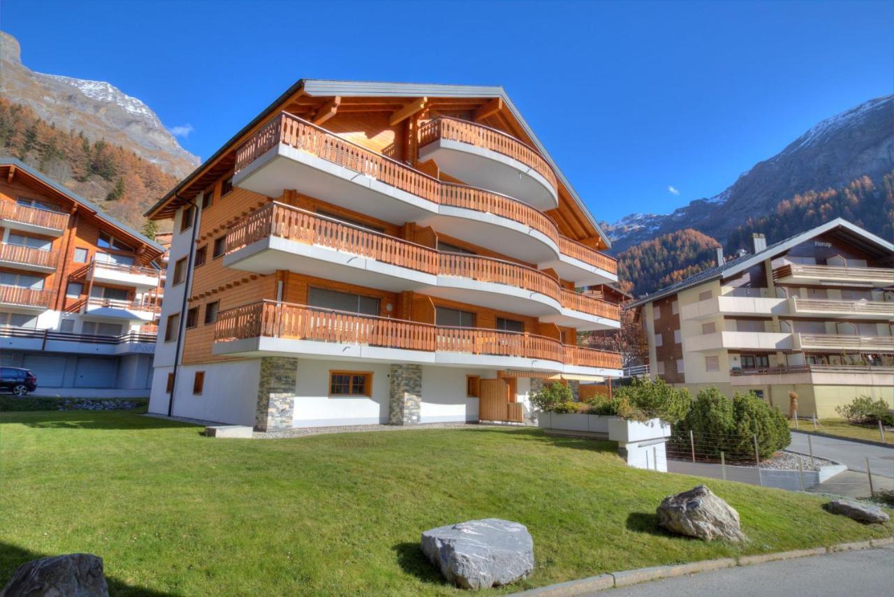 Aramis 1 Lägenhet Leukerbad Exteriör bild