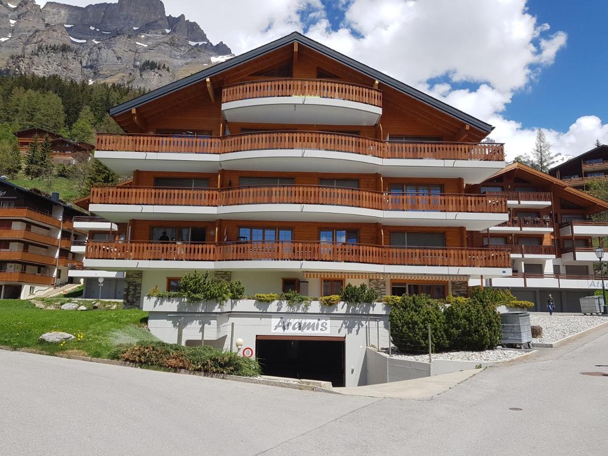 Aramis 1 Lägenhet Leukerbad Exteriör bild